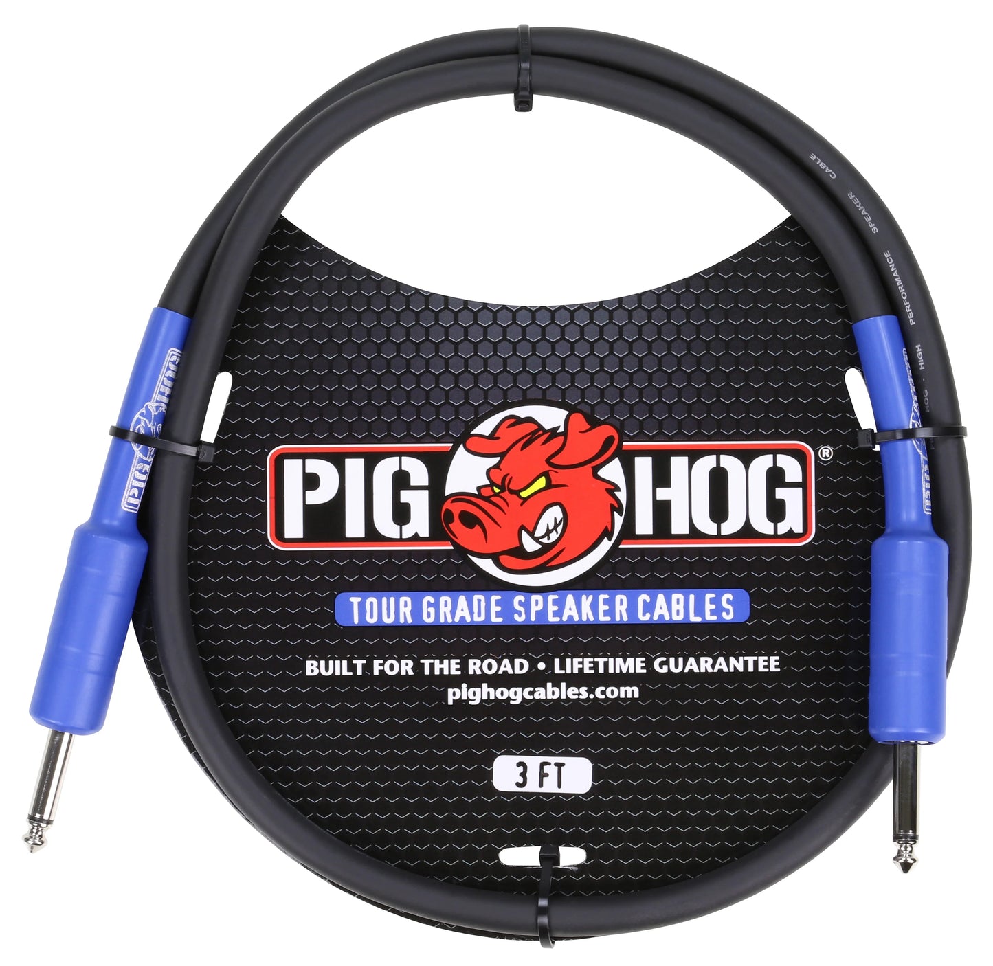 Pig Hog 3ft Speaker Cable