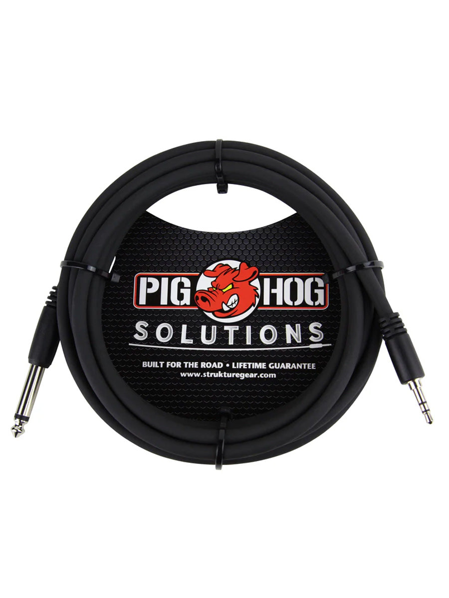 10ft 3.5mm TRS to 1/4" Mono