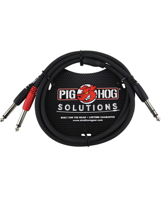 3ft TRS(M)-Dual 1/4" Insert Cable