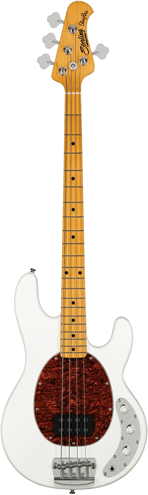 Sterling by Music Man StingRay Classic RAY24CA Bass Guitar - Olympic White