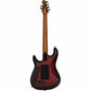 Sterling by Music Man Jason Richardson Cutlass Signature Electric Guitar - Dark Scarlet Burst Satin