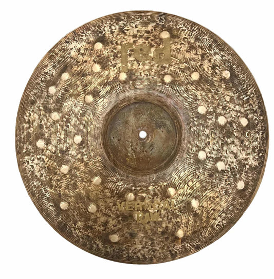 Red Cymbals Vertical Raw Trash Crash - 16"