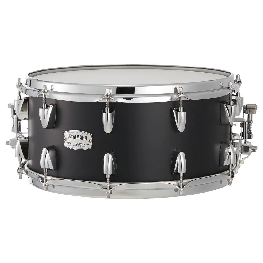 Yamaha TMS1465 Tour Custom 14x6.5" Maple Snare Drum - Licorice Satin