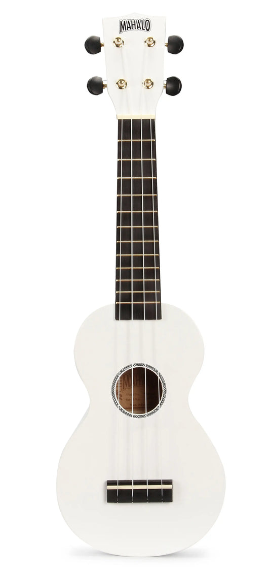 Mahalo Soprano Ukelele - White