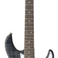 Yamaha Pacifica 212VFM Electric Guitar - Flamed Maple Translucent Black