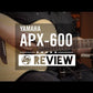 Yamaha APX600 Thinline Acoustic Electric Guitar - Old Violin Sunburst