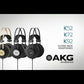 AKG K72 Closed-Back Headphones