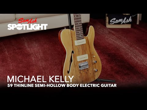 Michael Kelly 59 Thinline Semi-Hollow Body Electric Guitar