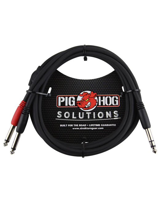 6ft TRS(M)-Dual 1/4" Insert Cable