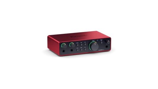 Focusrite Scarlett 2i2 4th Gen USB Audio Interface