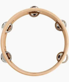 MANO PERCUSSION - 8" Wood Rim Tambourine