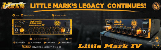 Markbass Little Mark IV 500w Bass Amp Head