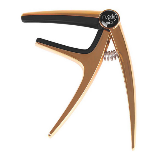 Musedo MC-1 Acoustic or Electric Guitar Capo - Champagne
