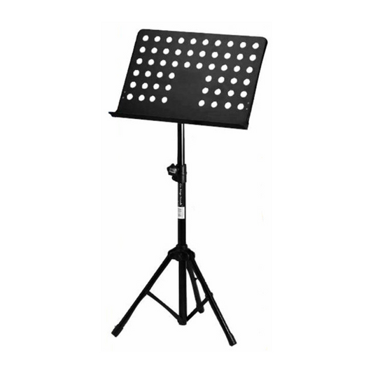 On Stage Orchestral Sheet Music Stand with Holed Bookplate
