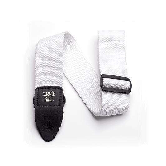 Ernie Ball White Polypro Guitar Strap