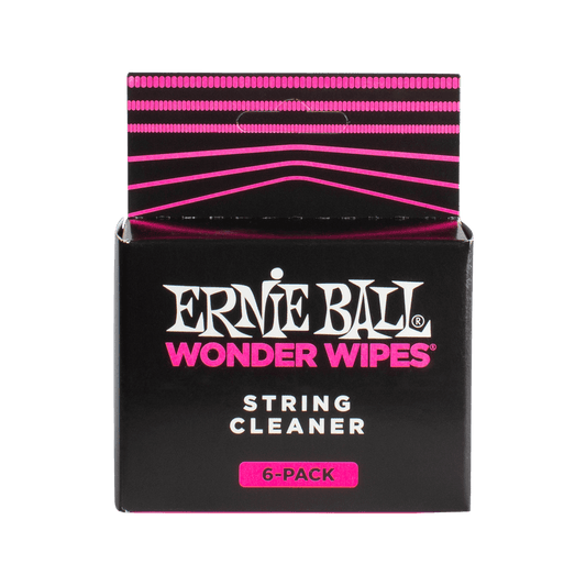 Ernie Ball Wonder Wipes - String Cleaner - 6 Pack