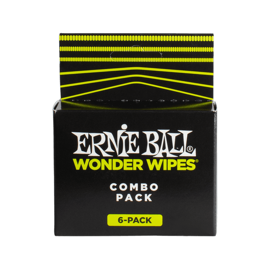 Ernie Ball Wonder Wipes - Multi Pack - 6 Pack