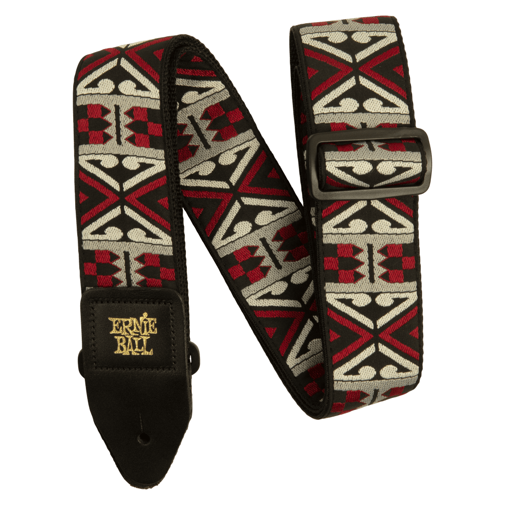 Ernie Ball Jacquard Strap - Primal Red