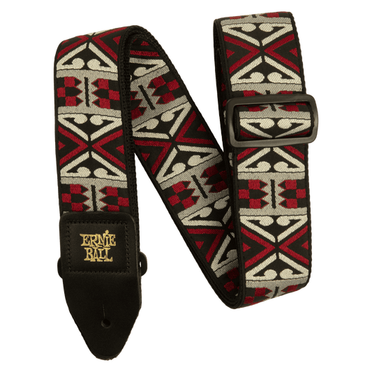 Ernie Ball Jacquard Strap - Primal Red