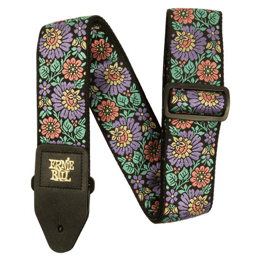 Ernie Ball Jacquard Strap - Evening Bloom
