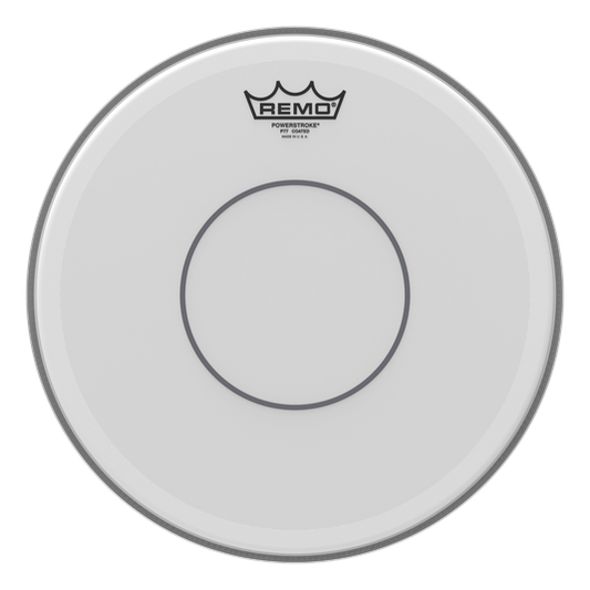 Remo Powerstroke 77 Coated Snare Drumhead - Top Clear Dot, 13"